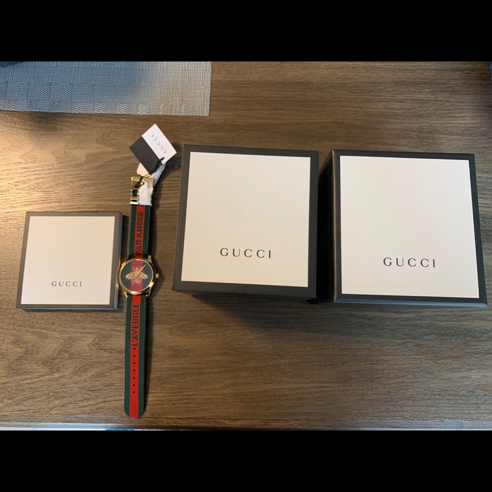 G-Timeless Gucci bee watch - Picture 6 of 8